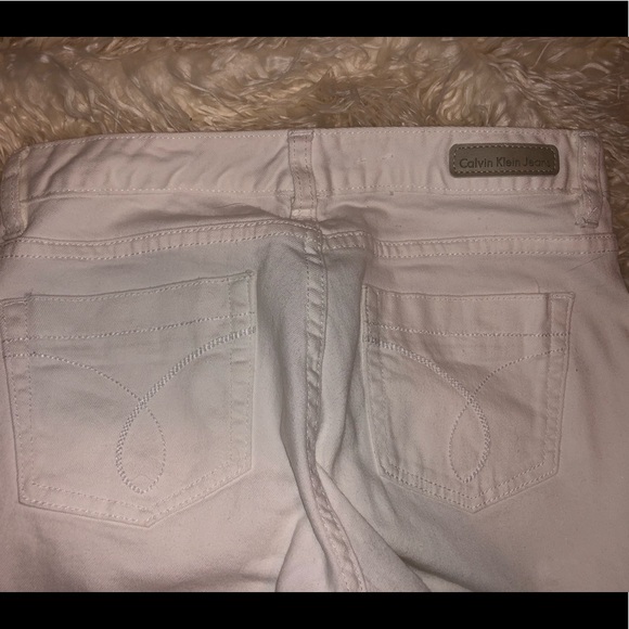 calvin klein white skinny jeans - Picture 3 of 3